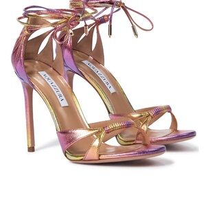 Aquazzura Sole Sandal 105 in Tropical Sunset